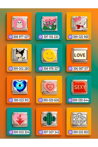 Vally Tıme Nominatio Bıçak Bilekliği Nominations Bıçak Bilekliği 360792549 Gri