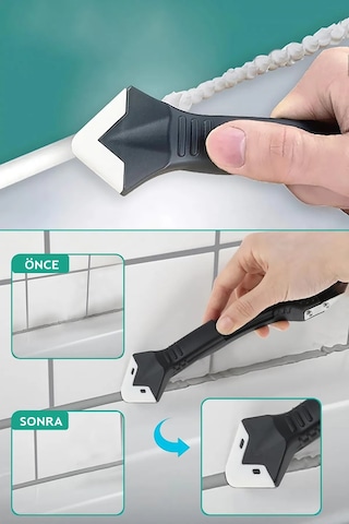 3'ü 1 Arada Derz Dolgu Kazıyıcı Ve Uygulayıcı Silikon Sıyırıcı
