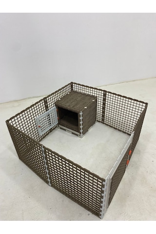 Leganest Ginepig Hamster Cüce Tavşan Hollanda Lop Tavşan Çiti 40 x 40 CM