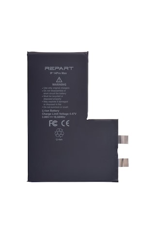Apple Uyumlu iPhone 14 Pro Max Batarya Film'siz Puntalanabilir Cell 4323 Mah
