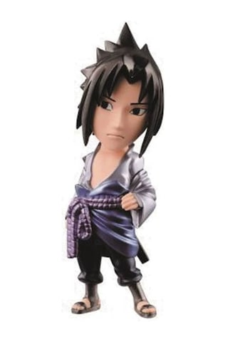 Naruto Anıme Manga Figür Biblo Kutulu Sasuke Karakter - 8 CM