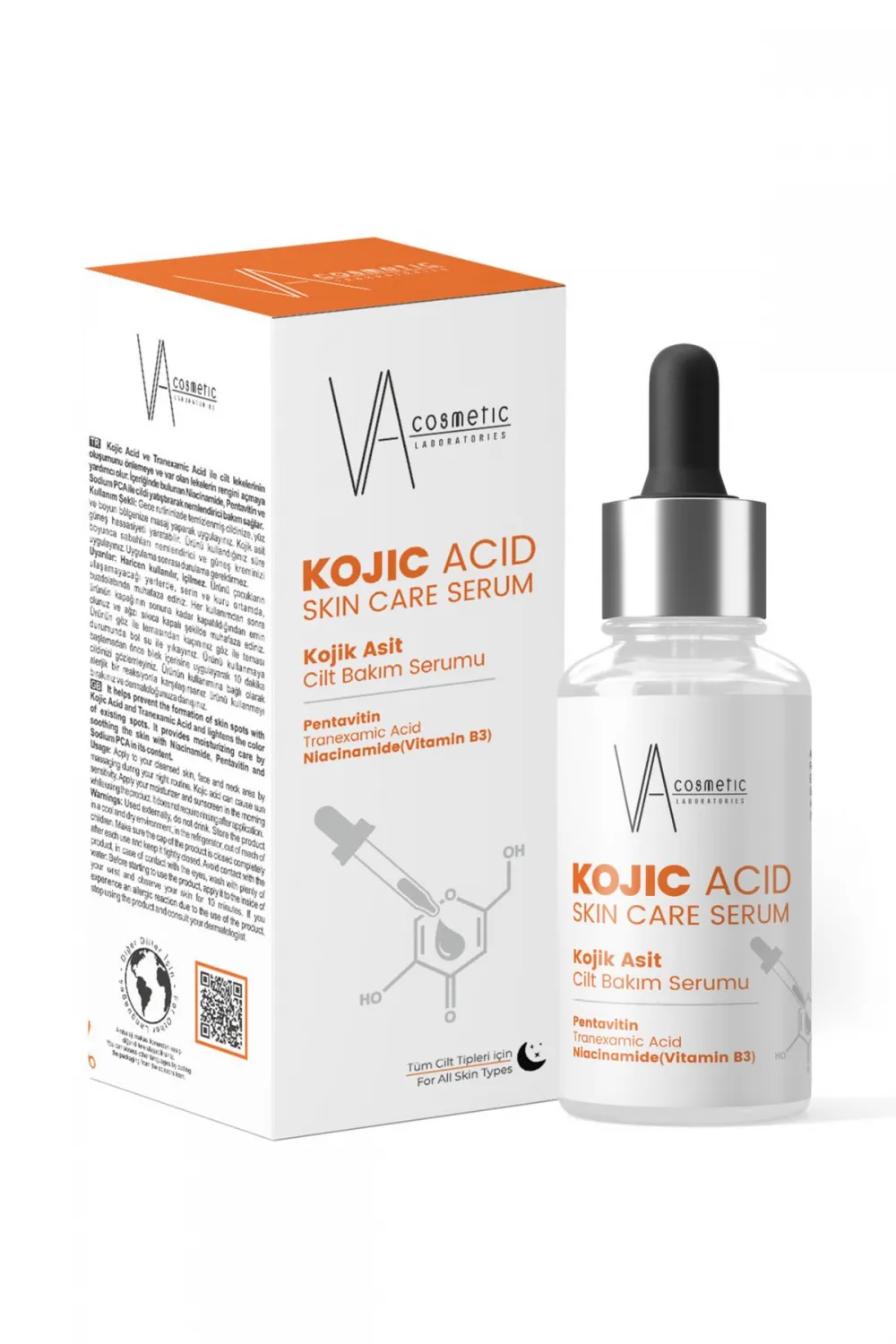 Va Cosmetıc Kojik Asit İçeren Cilt Bakım Serumu 30 Ml