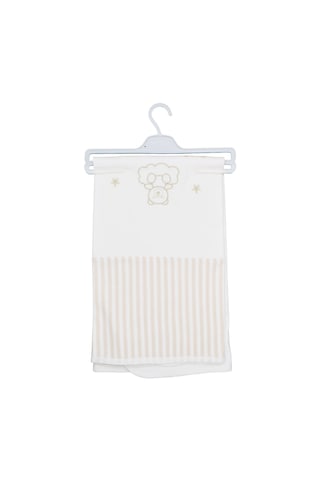 Aziz Bebe Bebek Battaniyesi 80x90 Cm 11449 Ekru