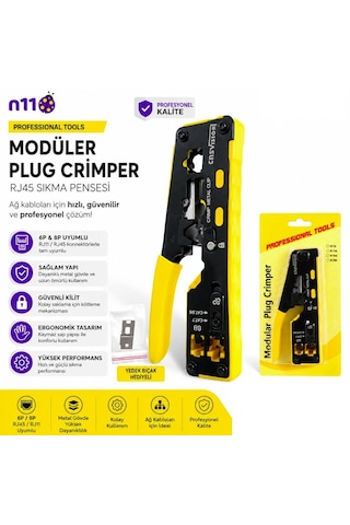 Cnsvısıon Rj45 Rj11 Modüler Plug Crimper Sıkma Pensesi 6p 8p Cat5 Cat6 Cat5e Ağ Kablosu Pense Cnsvısıon Rj45 Rj11 Modüler Plug Crimper Sıkma Pensesi 6p 8p Cat5 Cat6 Cat5e Ağ Kablosu Pense