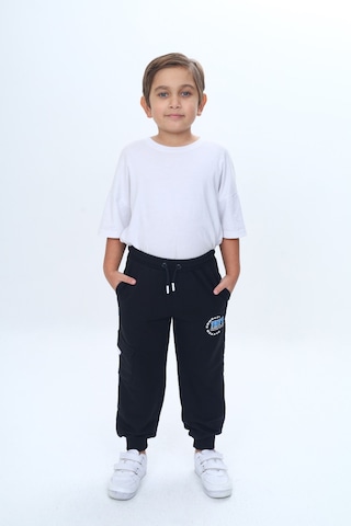 Toontoy Erkek Çocuk Concept Baskılı Eşofman Alt Siyah