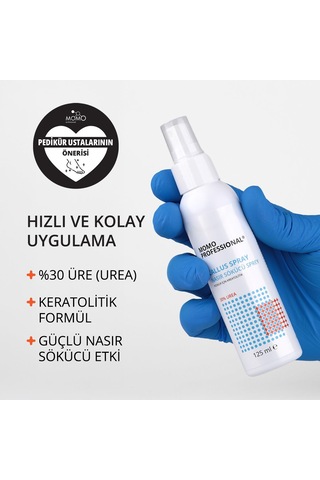 Momo Professional Nasır Sökücü Keratolitik Pedikür Spreyi 125 ML