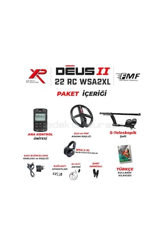 Deus 2 22,5cm Fmf Başlık,ana Kontrol Ünitesi,wsa2xl Kulaklık