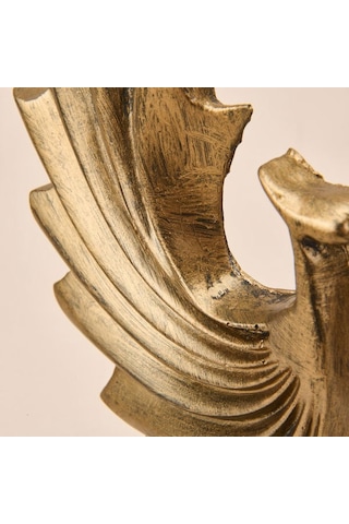 Evidea Deco Dragon 2'li Dekor - Gold - 32 Cm