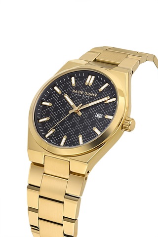 Davıd Guner Dg-8932ga-b2 Altın Renk Erkek Kol Saati. Altın