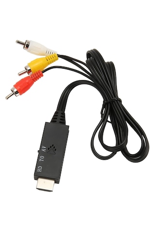 Alfais 4875 Hdmı To Rca Av 4k30hz Çevirici Dönüştürücü Adaptör