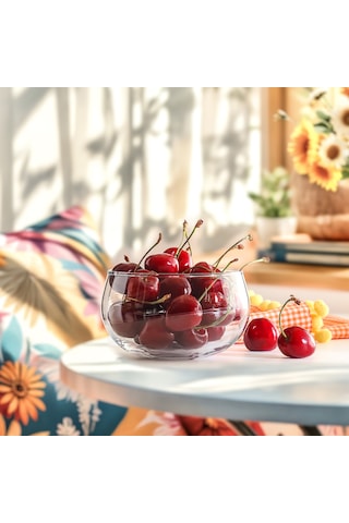 LAV Cleo Cam Çorba Kasesi 6'lı Küçük Boy 390 ml (Salata/Meze/Kahvaltı Kasesi )