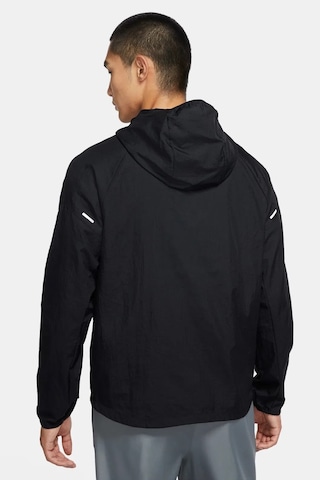 Nike Essential Running Jacket Reflektörlü Toplanabilir Erkek Ceket Siyah