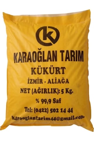Karaoğlan Tarım Akrep Yılan Domuz Kovucu Kükürt 5 KG