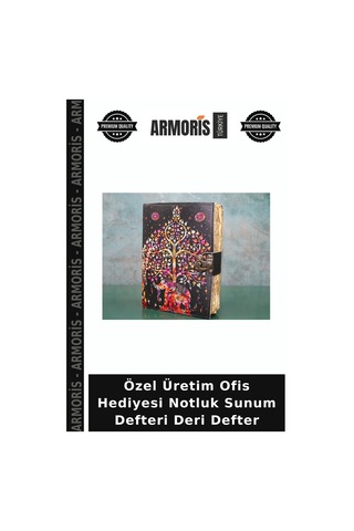 Özel Üretim Ofis Hediyesi Notluk Sunum Defteri Deri Defter Çok Renkli
