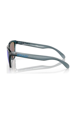 Oakley Oak 9013 9013f6 55 Frogskins Erkek Polarize Aynalı Kare Kristal Siyah Güneş Gözlüğü