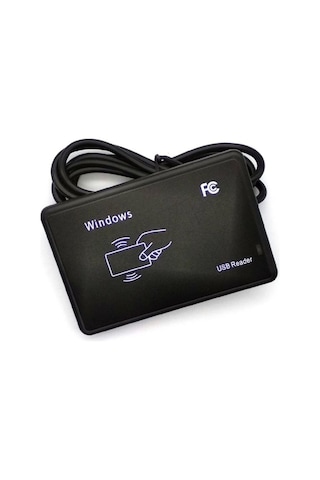 Usb Kablolu Rfıd Proximity 125Khz. Id Kart Okuyucu. Rfid Barkod.