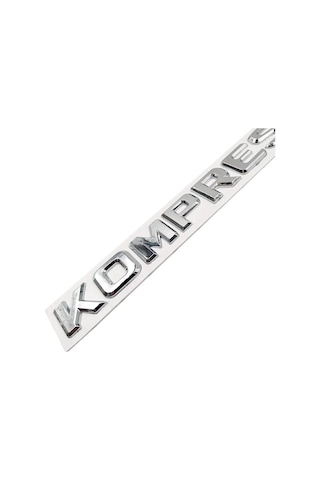 Kompressor Bagaj Yazısı Abs Krom Sticker Lüks