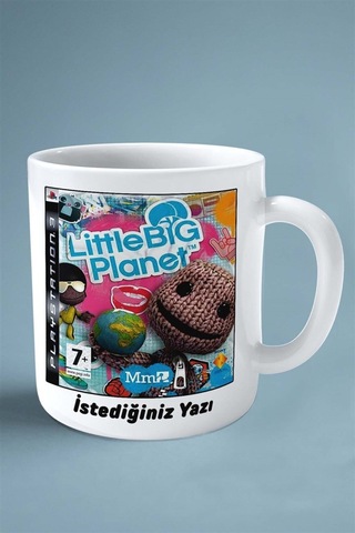 Little Big Planet Oyun Baskılı Kupa Bardak Çift Taraflı Baskı Kişiye Özel Model 1 Çok Renkli