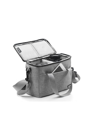 Sones Baona Bn-h001 Dijital Kamera Çantası Gündelik Taşınabilir Kamera Su Geçirmez Çanta, Boyut: Küçük Gri