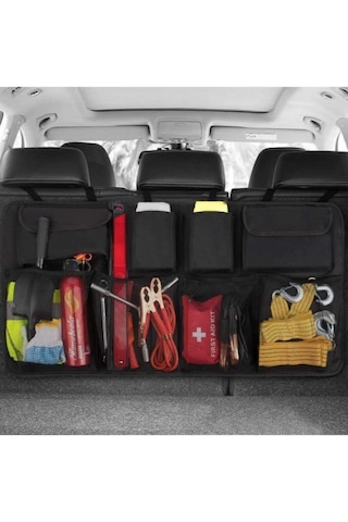 Araba Oto Araç Içi Koltuk Arkası Bagaj Düzenleyici Organizer Çant