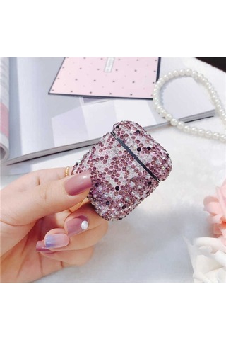 Apple AirPods Uyumlu Kılıf Zore Diamond Silikon No2
