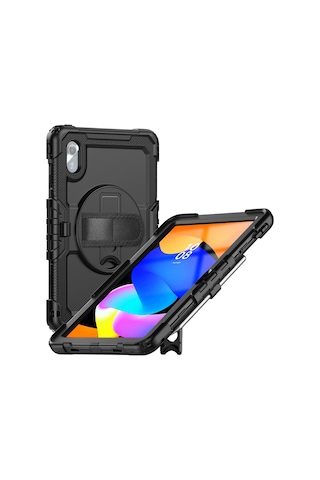 Lenovo Tab M11 Tb330fu Kılıf Amazing Tablet Kapak - Siyah Arka Kapak
