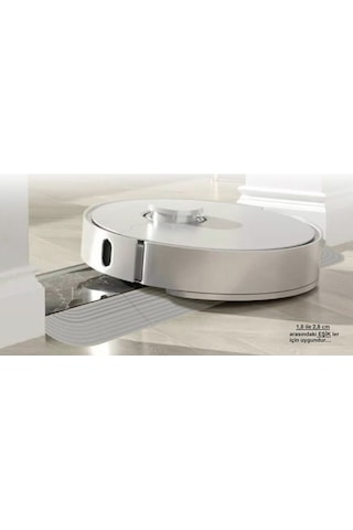 3yk.3d 1,8-2,8 cm Kapı Eşiği Rampası Gri Tüm Robot Süpürge ve Tekerlekli Sandalyeler için