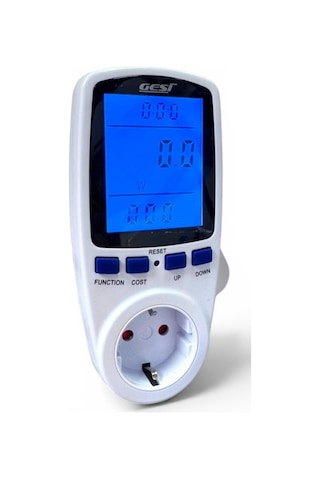 Gesi Kwe-pm01 Priz Tipi Wattmetre 16a 3680w