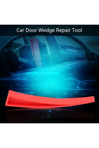 Konesam Kırmızı Nilon Araba Kapı Çukuru Tamiri Aracı - Pencerelerde Boşluk Oluşturma, Döşeme Ve Ev Aletleri Düzenleme İçin Dayanıklı Takım