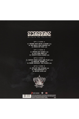 Scorpions - Return To Forever - Plak 2 Lp Ambalajında