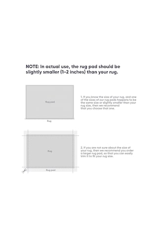 Yaozixa "pvc Halı Kaydırmaz Taban - 60x90 Cm Anti-slip Paspas, Parke Ve Fayans Koruma" Diğer