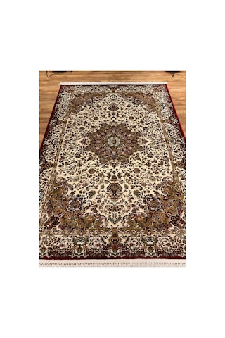 Strada 8153c Bordı-krem Halı Çok Renkli