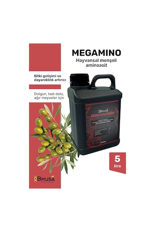 Bmusa Megamino 5 Lt Sıvı Organik Gübre 5 L