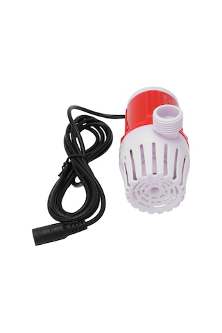 Teltree 12v Dc 20w 1200l/saat Akvaryum Su Döngüleyici: Su Tüketimi Ve Tıkanma Korumalı, 5m Basınçlı, Taze Ve Deniz Suyu Uyumlu, Hızlı Kurulumlu Pompa