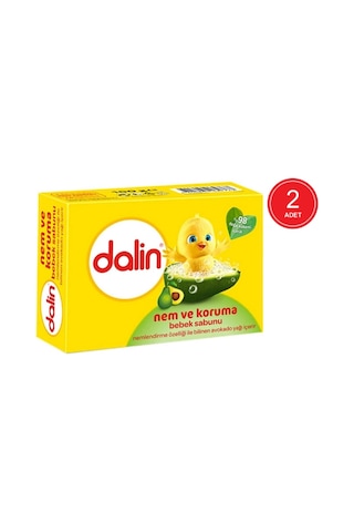 Dalin Avokadolu Nem ve Koruma Bebek Sabunu 100 G x 2