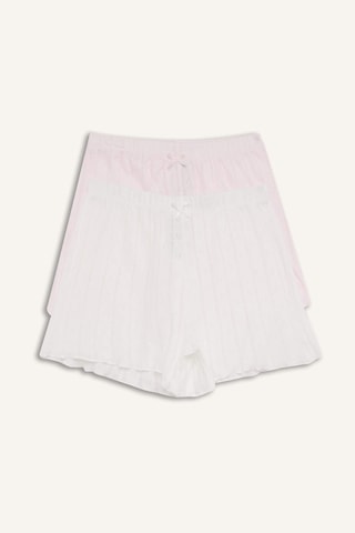 Defacto Kalp Desenli 2li Boxer Kız Çocuk H4182a826sppn344 Pembe-pn344