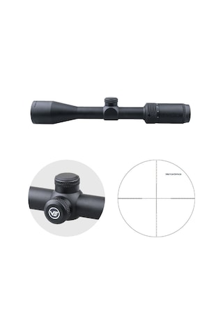 Vector Optics Matiz 3-9x40 Mıl 1 Sfp Dürbün Siyah