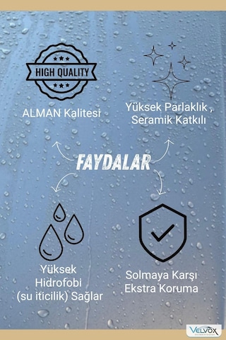 Hızlı Cila Seramik Katkılı 1 Lt Microfiber Bez , Hızlı Cila, Oto Cila, Quick Wax