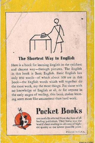 The Pocket Book Of Basic English - I. A Richards 2.el