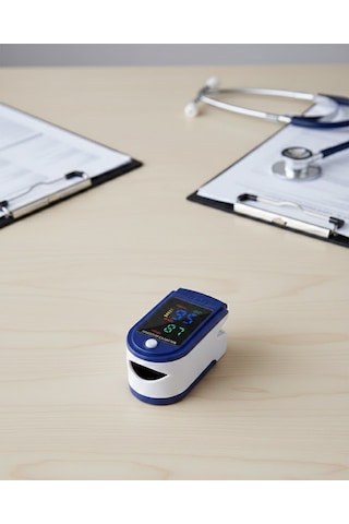 Kolay Kullanımlı Parmak Tipi Pulse Oksimetre Ev Tipi Kullanım Aklby-bsva58