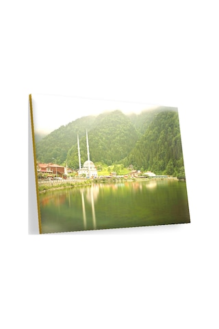 Cakasepetim Trabzon Uzungöl Cami Ve Ormanlar Ahşap Mdf Tablo