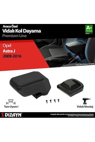 Opel Astra J Abs Vidalı Kol Dayama Kolçak Siyah 2009-2016 A+kalite