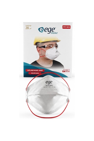 Ege 700 Ffp3 Nr N99 Ventilsiz Maske 40'Lı