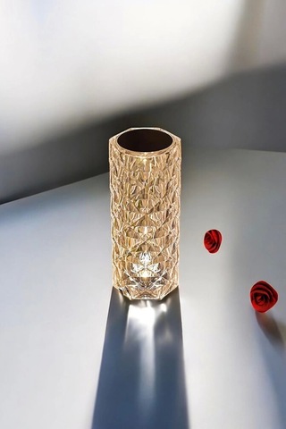 Kristal Dokunmatik Ve Kumandalı Masa Ve Gece Lambası Çok Renkli