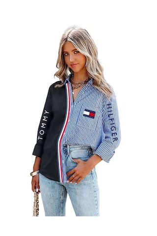 Tommyhilfiger Bayan Spor Gömlek Siyah