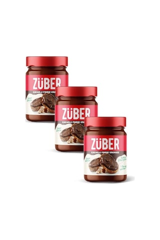 Züber Kakaolu Fındık Kreması 3 x 315 G
