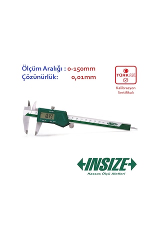 Insize 1108-150 Dijital Kumpas 150Mm Insize 1108-150 Dijital Kumpas 150Mm