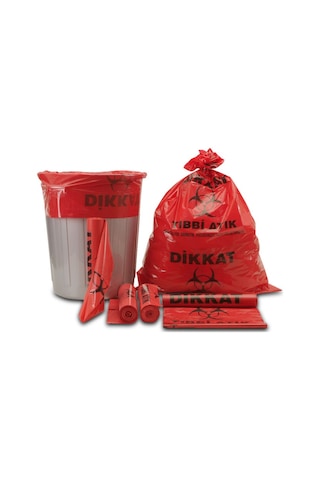 Tıbbi Atık Çöp Poşeti 80*110 Jumbo 100 Adet Li Koli Extra Kalite Tıbbi Atık Çöp Poşeti 80*110 Jumbo 100 Adet Li Koli Extra Kalite