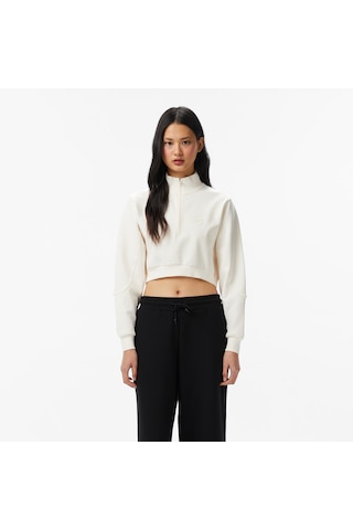 United4 Unıted4 Crop Fit Kadın Bej Sweatshirt Bsc-cuko Bej