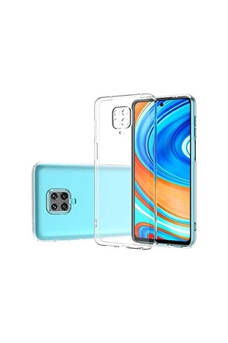Xiaomi Redmi Note 9 Pro İle Uyumlu Kılıf Şeffaf Kamera Korumalı 3d